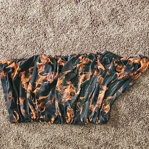 Sexy hot sheer skirt